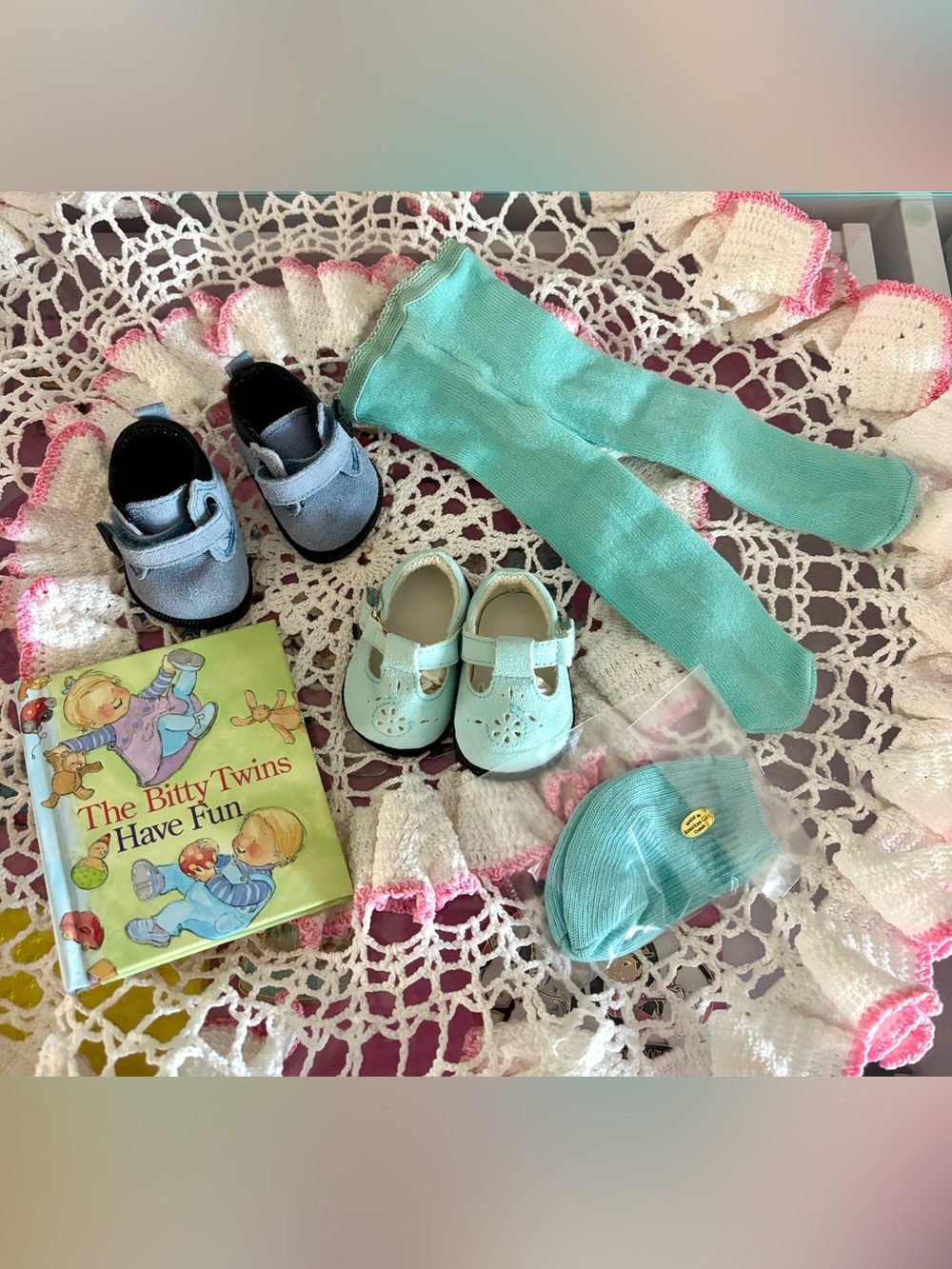 American Girl Bitty Baby - Play Outfit Shoes & Accesories